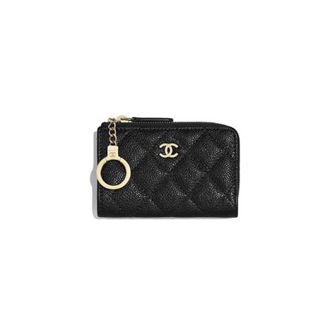 chanel key case wallet|More.